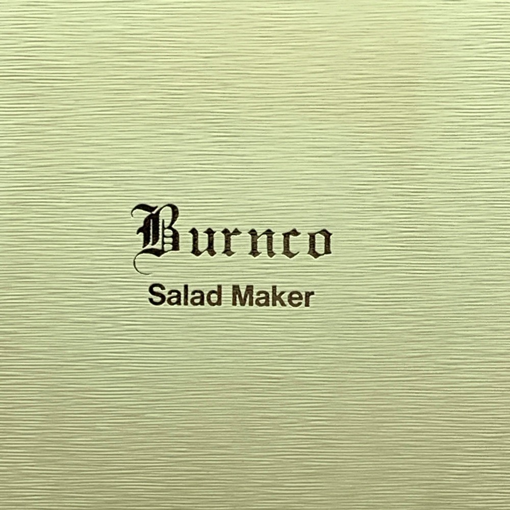 Burnco‎ Salad Maker Cutter Server Utensil Set in Box Kitchenware Unused Vintage - Picture 2 of 5
